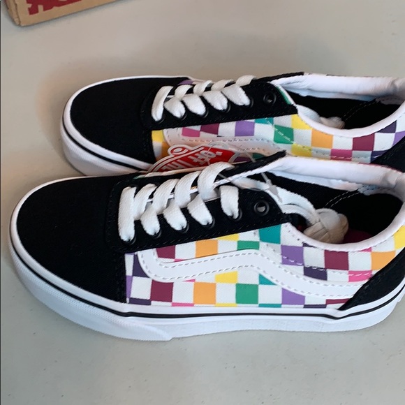 VANS BIG KID WARD SNEAKERS Party Check - Picture 12 of 14